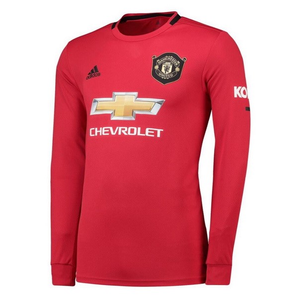 Camiseta Manchester United Primera equipo ML 2019-20 Rojo